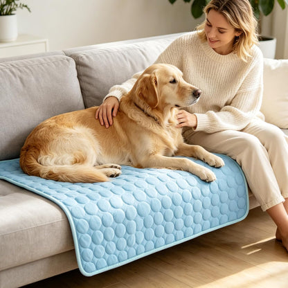 ChillBuddy™ Cooling Pet Mat — No Electricity Needed | Dogs & Cats