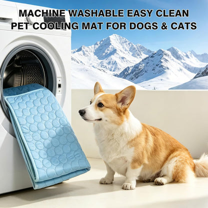 ChillBuddy™ Cooling Pet Mat — No Electricity Needed | Dogs & Cats